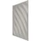 Ekena Millwork 19 5/8in. W x 19 5/8in. H Arrow EnduraWall Decorative 3D Wall Panel Covers 2.67 Sq. Ft. WP20X20AWGBW - alternate 2